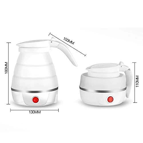 2137 Silicone Foldable Collapsible Electric Water Kettle Camping Boiler