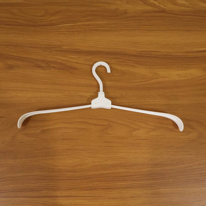 Premium Foldable Plastic Clothes Hanger 10 Pc
